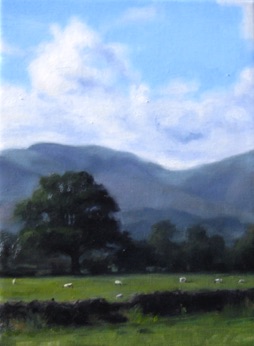 Lake District
2009, 9x12"