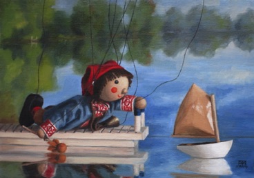 Sebbie and the Toy Boat
2014, 8x11"
Available