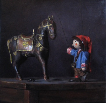 Sebbie Meets Horse
2009, 14x14"
~sold~
